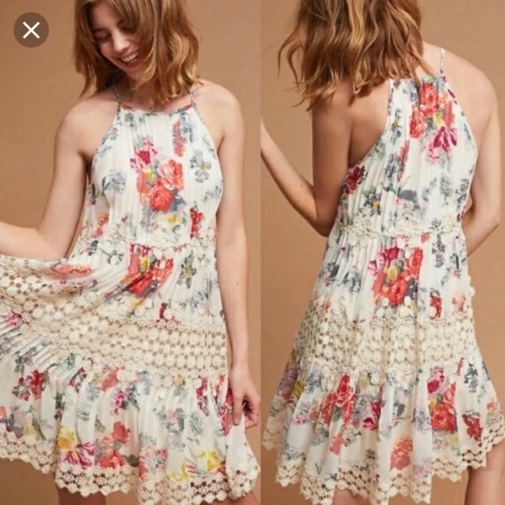 Kalila Floral Swing Dress - Anthropologie